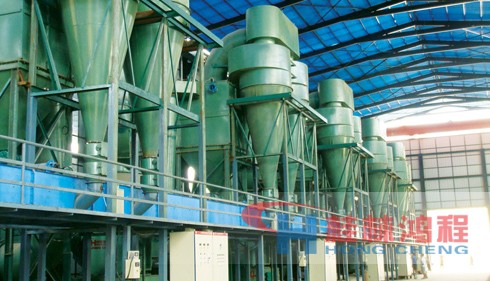 大理石磨粉機，頁巖磨粉機，鉀長石磨粉機，石膏磨粉機,磨粉機，石灰石干法脫硫，石灰石干法脫硫原理,HC1700縱擺式磨粉機