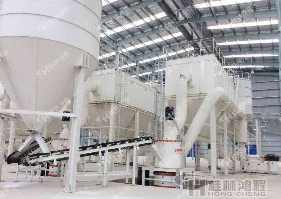 HCH1395超細環輥磨粉機，白云石磨粉機